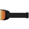Giro Axis Adult Snow Goggle - Black Mono Strap with Vivid Ember/Infrared Lenses view 2