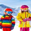 Hicarer 2 Pairs Kids Waterproof Winter Snow Gloves for Boys Girls Child Toddler Warm Ski Gloves for Cold Weather (Purple and Pink Stripe Style, 8-14 Years) view 3