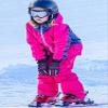 Hicarer 2 Pairs Kids Waterproof Winter Snow Gloves for Boys Girls Child Toddler Warm Ski Gloves for Cold Weather (Purple and Pink Stripe Style, 8-14 Years) view 4