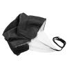 01 Running Parachute, Pongee Coating Training Umbrella, 1Pcs 515kg Resistance for Sports Outdoor(Black) view 4