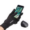 FUFU Gloves Warm Gloves, Winter Gloves, Waterproof and Cold-Proof Men's Gloves, Cycling Gloves, Black, Grey (Color : Black) view 2