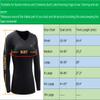 NELEUS Women's 3 Pack Compression Shirts Long Sleeve Yoga Athletic Running Shirts,V-Neck,Black/Grey/White,2XL view 3