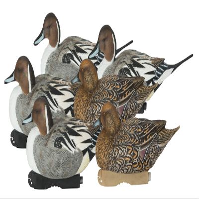 Avery GHG Greenhead Gear Pro Grade XD Series Pintail Duck Decoys - Harvester 6-Pack