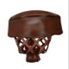 Joy's Billiard Pool Table Pockets, Leather Pool Table Pockets, Billiard Pockets, Made of Real Leather, Classic Smooth Shield, Walnut Color, Set of 6 view 1