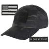 Condor Fitted Cap Bundle (God We Trust & USA Patches) - Multicam-Black - L/XL view 1