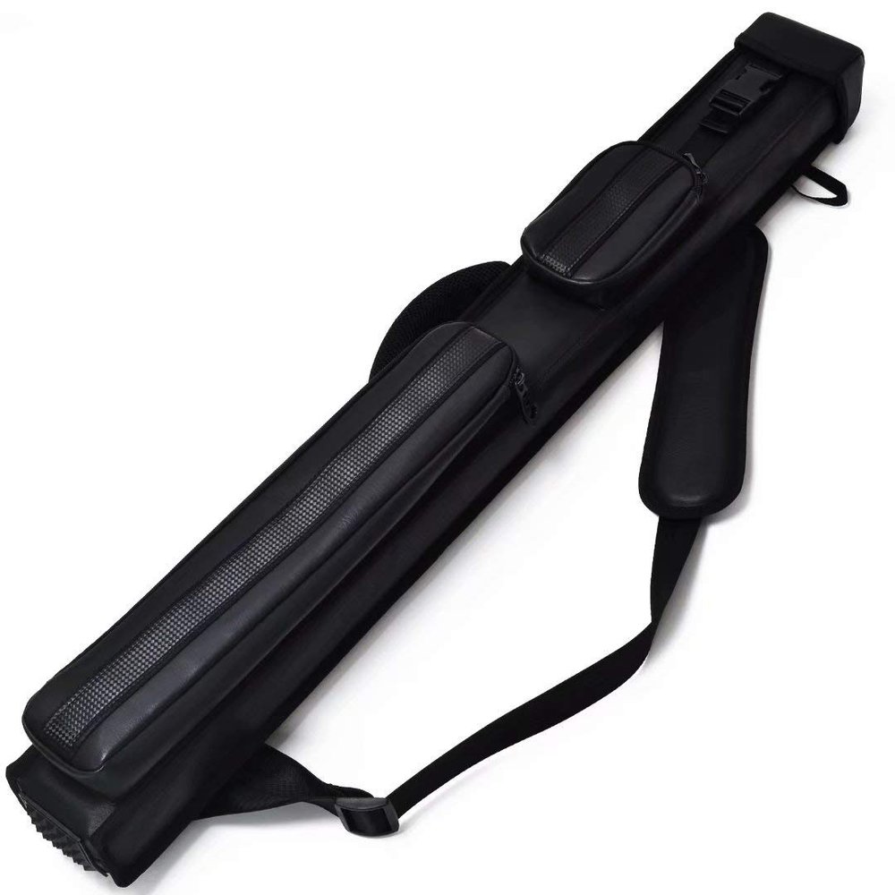 Collapsar 2X2 Pool Cue Hard Case Nylon/Leatherette Billiard Sitck Carrying Cases