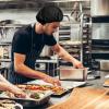 6 Pack Adjustable Chef Cap Mesh Cooking Hats Food Service Hair Nets Kitchen Net Reusable Restaurant Beanie Black Sweatband Elastic *6 view 3