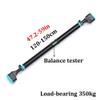 WXYZ Pull-Up Bar Black Horizontal Bar, Steel Adjustable Pull-up Bar, with Balance Tester, Without Punching Installation, 75-95cm, 95-120cm, 120-150cm, Bearing 350kg view 2