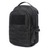Azarxis Tactical Molle Pouch Small EDC Utility Tool Bag Compact Multi-Purpose Waist Fire Kit Pouch Mini Design for Military Belt Motocross Backpack Camping Hunting Hiking (Black)