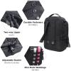 Azarxis Tactical Molle Pouch Small EDC Utility Tool Bag Compact Multi-Purpose Waist Fire Kit Pouch Mini Design for Military Belt Motocross Backpack Camping Hunting Hiking (Black) view 4