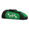 Boombah Spartan Rolling Bat Bag - 38" x 12-1/2" x 12" - Black/Kelly Green - Holds 4 Bats and Much More view 1