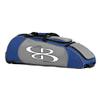 Boombah Spartan Rolling Bat Bag - 38" x 12-1/2" x 12" - Royal Blue/Gray - Holds 4 Bats and Much More view 1