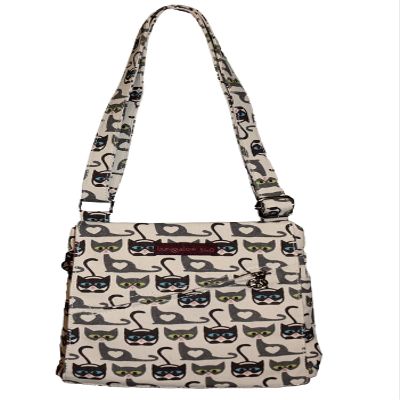 bungalow 360 Small Messenger Bag (CuteCat)