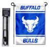 Buffalo Bulls Garden Flag with Stand Holder view 1