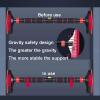 Pull-Up Bars AGYH Door Frame Horizontal Bar, Household Wall Mounted Pull-up Pole, No Hole, Easy to Install, 96-135cm Adjustable, Load 250kg view 4