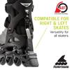 Rollerblade Macroblade 80 ABT Men's Adult Fitness Inline Skate, Silver/Neon Yellow, Performance Inline Skates view 4