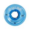 Atom Skates Pulse Outdoor Quad Roller Wheels (Hardness 78A, 65mm x 37mm, Blue, Set of 4) view 1