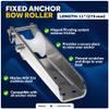 Five Oceans 316 Stainless Steel Fixed Anchor Bow Roller with Delrin Rollers, 11-Inch - FO4511 view 2