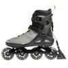 Rollerblade Macroblade 80 ABT Men's Adult Fitness Inline Skate, Silver/Neon Yellow, Performance Inline Skates view 4