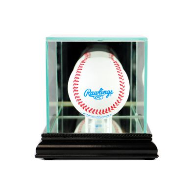 Single Baseball Display Case (Black)