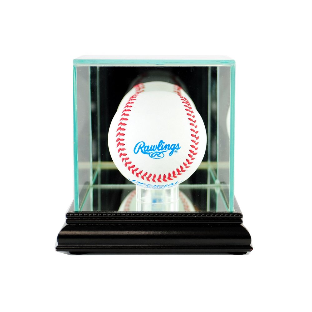 Single Baseball Display Case (Black)