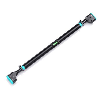 WXYZ Pull-Up Bar Black Horizontal Bar, Steel Adjustable Pull-up Bar, with Balance Tester, Without Punching Installation, 75-95cm, 95-120cm, 120-150cm, Bearing 350kg