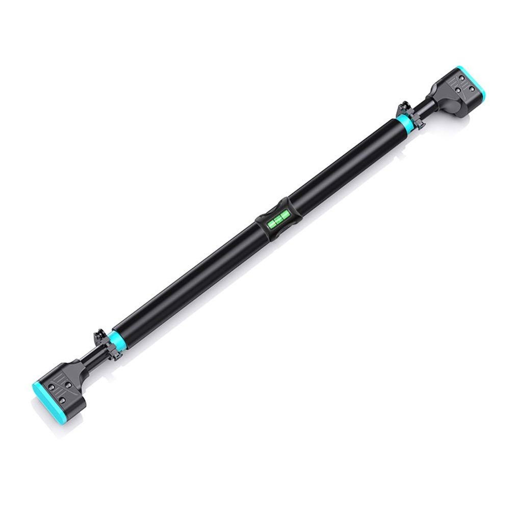 WXYZ Pull-Up Bar Black Horizontal Bar, Steel Adjustable Pull-up Bar, with Balance Tester, Without Punching Installation, 75-95cm, 95-120cm, 120-150cm, Bearing 350kg