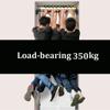WXYZ Pull-Up Bar Black Horizontal Bar, Steel Adjustable Pull-up Bar, with Balance Tester, Without Punching Installation, 75-95cm, 95-120cm, 120-150cm, Bearing 350kg view 3