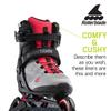 Rollerblade Macroblade 90 Women's Adult Fitness Inline Skate, Neutral Paradise Pink view 3