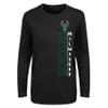 Outerstuff NBA Youth Boys (8-20) Performance Long and Short Sleeve T-Shirt Combo, Milwaukee Bucks Small (8) view 3