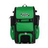 Boombah Rolling Superpack Baseball/Softball Gear Bag - 23-1/2" x 13-1/2" x 9-1/2" - Black/Kelly Green - Telescopic Handle - Holds 4 Bats - Wheeled Version view 1