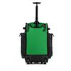 Boombah Rolling Superpack Baseball/Softball Gear Bag - 23-1/2" x 13-1/2" x 9-1/2" - Black/Kelly Green - Telescopic Handle - Holds 4 Bats - Wheeled Version view 2