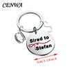 CENWA Vampire Inspired Jewelry Mystic Falls Gift Sired to Damon Keychain Team Salvatore Gift (Sired to Stefan k) view 2