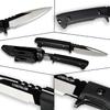 OERLA TAC OLK-035PK Outdoor Knife Fixed Blade Camping Hunting Survival Field Knife 420HC Full Tang Steel Blade with Kydex Sheath and EDC Tactical Belt Clip view 3