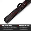 Collapsar 2X2 Pool Cue Hard Case Nylon/Leatherette Billiard Sitck Carrying Cases view 2