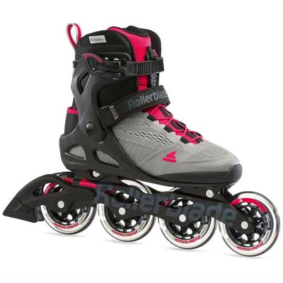 Rollerblade Macroblade 90 Women's Adult Fitness Inline Skate, Neutral Paradise Pink