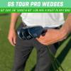GoSports Tour Pro Golf Wedge Set - Includes 52 Degree Gap Wedge, 56 Degree Sand Wedge and 60 Lob Wedge Degree in Satin or Black Finish (Right Handed) view 3