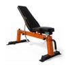 CAP Barbell Deluxe Utility Weight Bench, Orange view 1