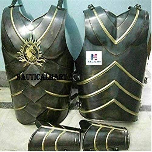 Nautical-Mart Roman Greek Muscle Armor Arm Bracers |Movie Prop| Perfect for Role Play