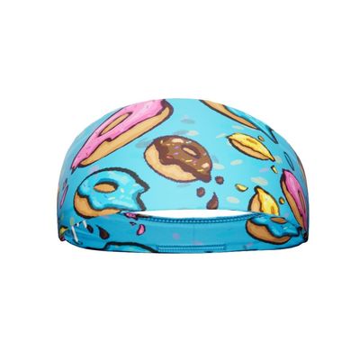 Elite Athletic Gear Unisex Headband/Sweatband. Multiple Designs! Sports, Fitness, Working Out, Yoga. (Donuts)