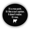 Friends Moo Point Vinyl Sticker Decal view 1