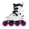 Rollerblade Apex Junior Adjustable Fitness Inline Skate, White & Pink view 4