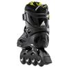 Rollerblade RB Cruiser Unisex Adult Fitness Inline Skate, Black/Neon Yellow, Urban Performance Inline Skates view 4