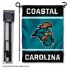 Coastal Carolina Chanticleers Garden Flag with Stand Holder view 2