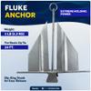 Five Oceans Boat Anchor - Fluke Anchor, 5 Lb, Galvanized Steel Slip Ring Boat Anchor, Boat Anchors, Small Boat Anchor for Kayak, Dinghies Personal Watercraft Paddleboards Canoes Small Boats - FO4555 view 2