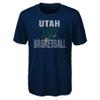 Outerstuff NBA Youth Boys (8-20) Performance Long and Short Sleeve T-Shirt Combo, Utah Jazz Small (8) view 2