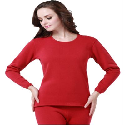 Dressnu Women's Thermal Long Sleeve Shirt Winter Base Layer Top & Bottom Sets for Men Women Rot XXXL
