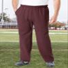 KingSize KS Sport Men's Big & Tall Wicking Fleece Open Bottom Pants - Big - 8XL, Navy Marl view 4