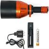 FOXPRO Gunfire Hunting Light, Handheld or Weapon-Mounted, with IR, White, and Green Illumination Options (No Red): GUNFIRE-G-W-IR view 4