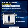 Five Oceans Stainless Steel Anchor Chain Lock Stopper for 5/16-Inch - 3/8-Inch Chains - FO4506 view 2